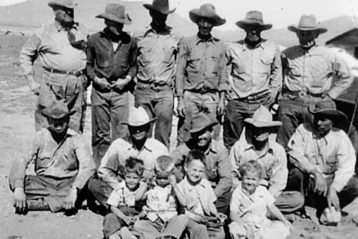 Cowboys and Children, Joe Lane, O Bar O Ranch, 1942