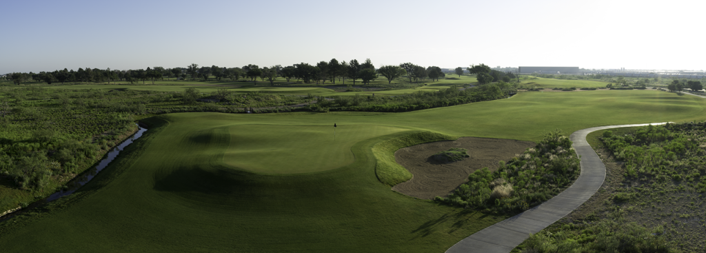 4th hole at Rockwind Community Links golf course, Hobbs, NM