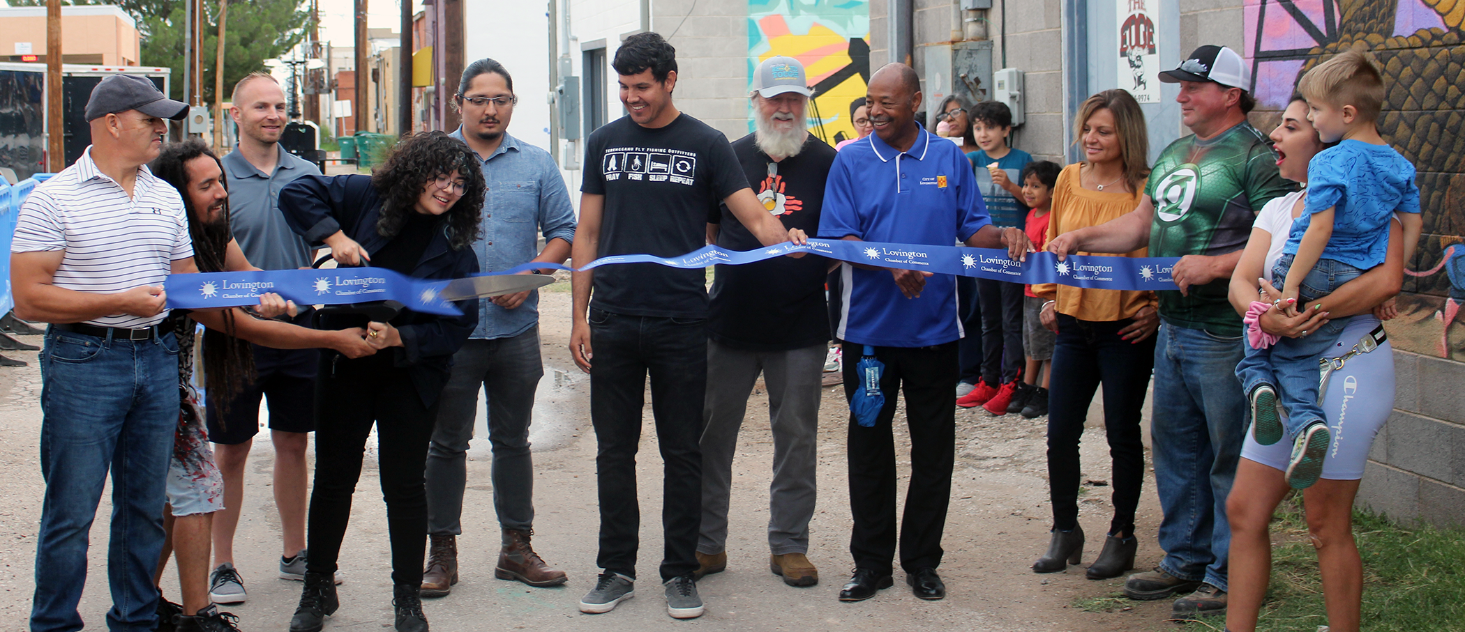 Central Alley ribbon cutting ceremony in Lovington, NM