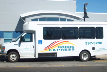 Hobbs Express shuttle bus