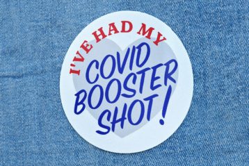 COVID Booster badge