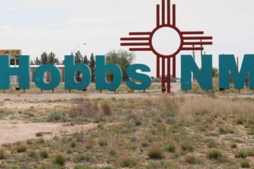 Hobbs NM sign