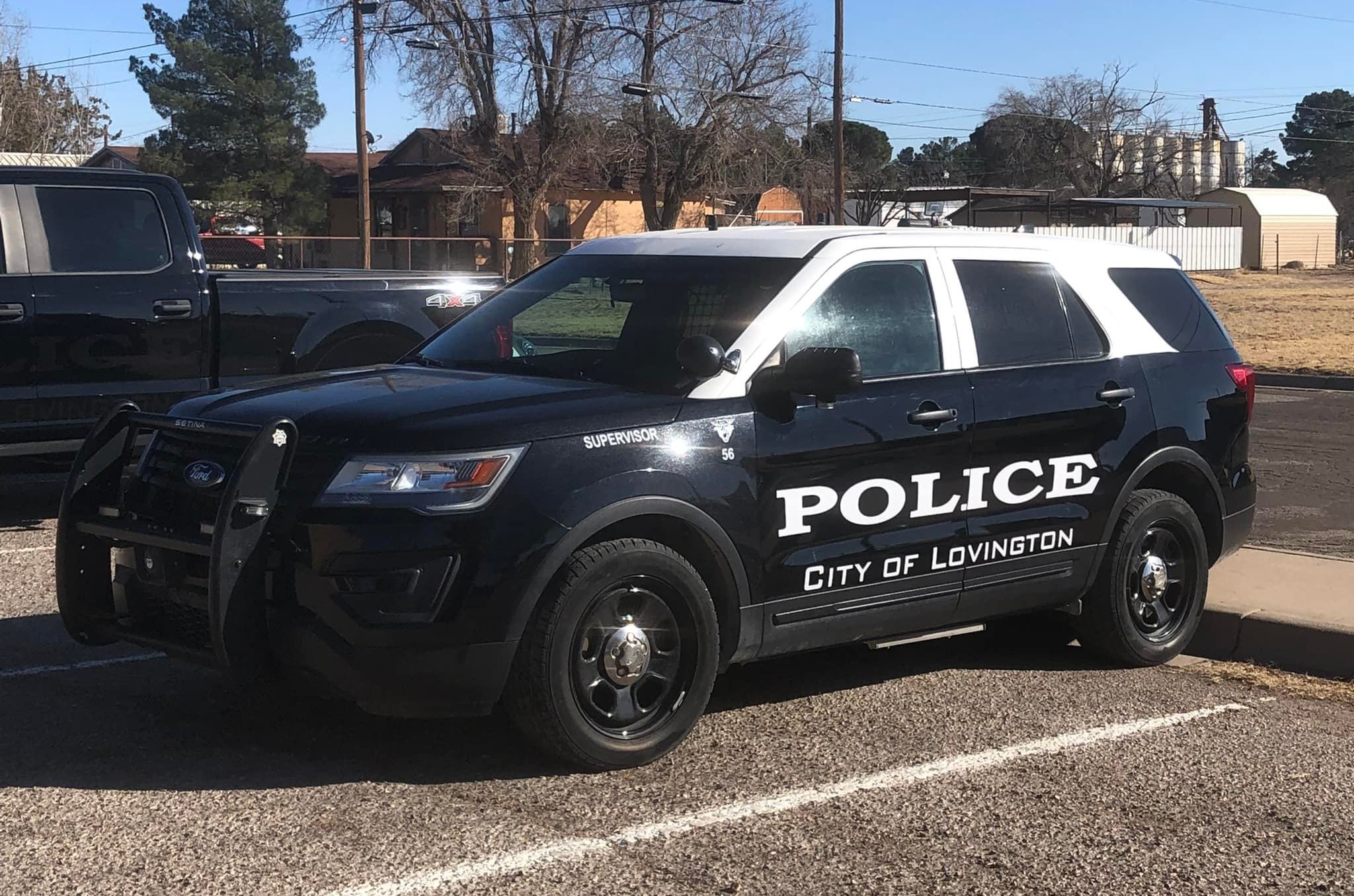 Lovington Police car