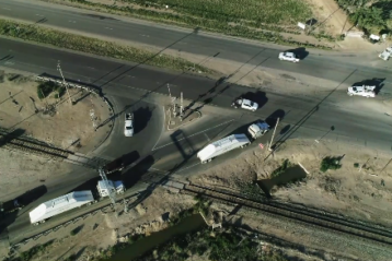 Road congestion, NM intersection