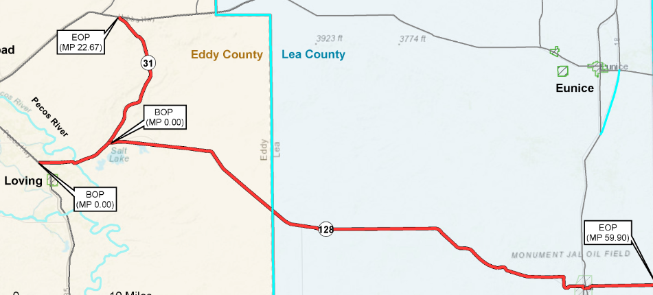 Highway 128 improvement