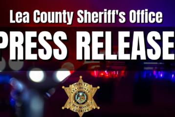 Lea County Sheriff Press Release