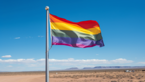 LGBTQ Flag, New Mexico